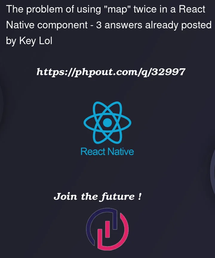 Question 32997 in React native