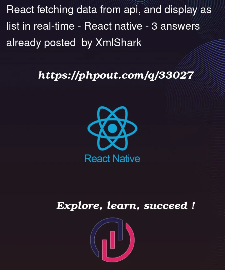 Question 33027 in React native