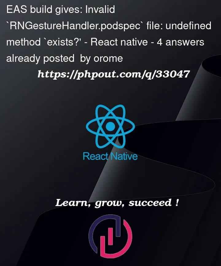 Question 33047 in React native