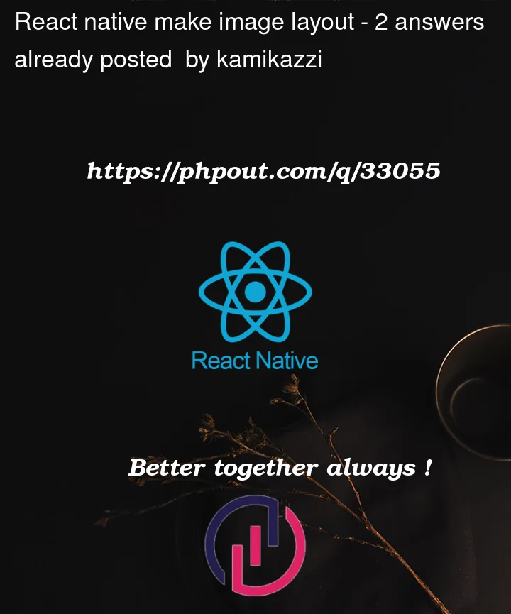 Question 33055 in React native