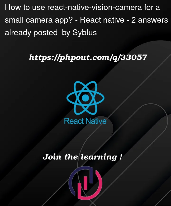 Question 33057 in React native