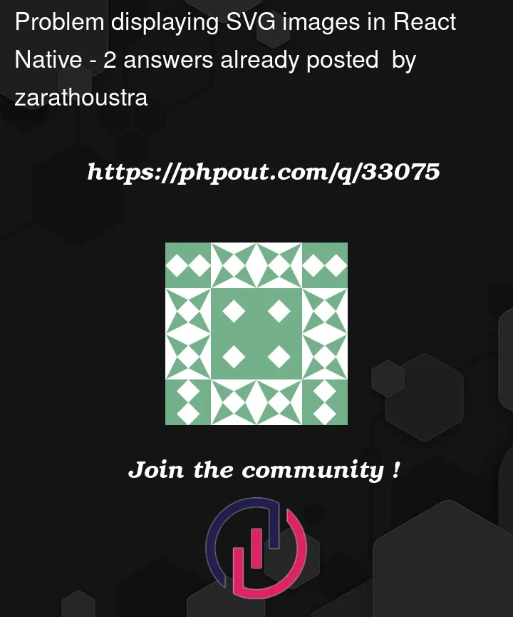 Question 33075 in React native