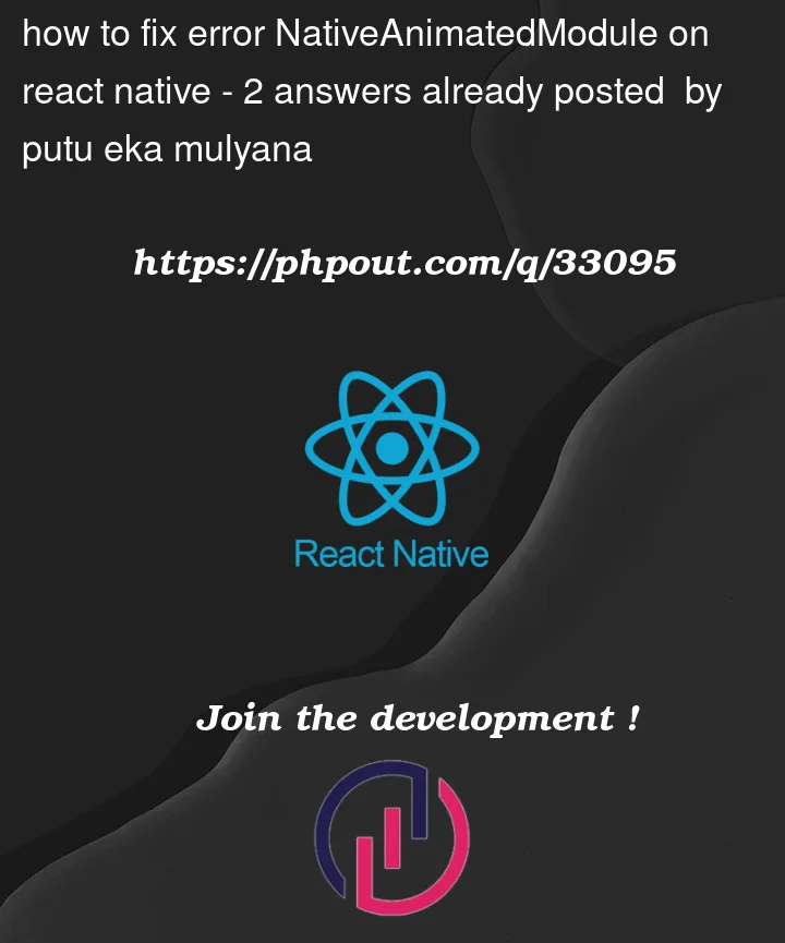 Question 33095 in React native