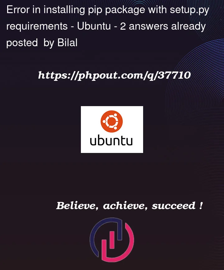 Question 37710 in Ubuntu