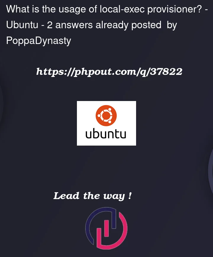 Question 37822 in Ubuntu