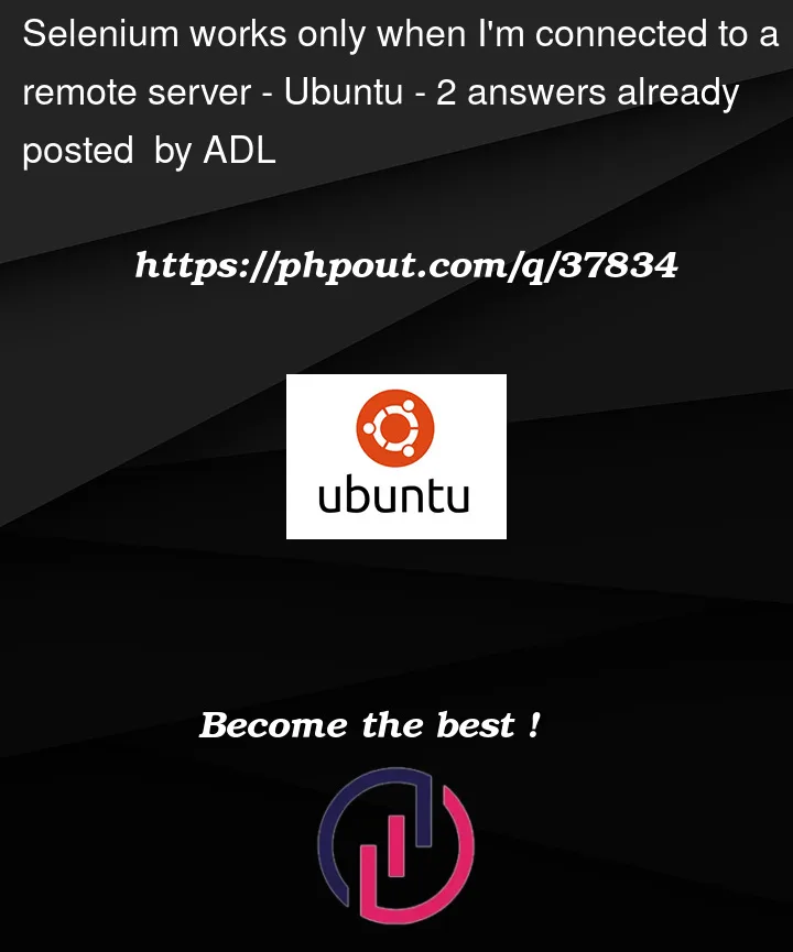 Question 37834 in Ubuntu