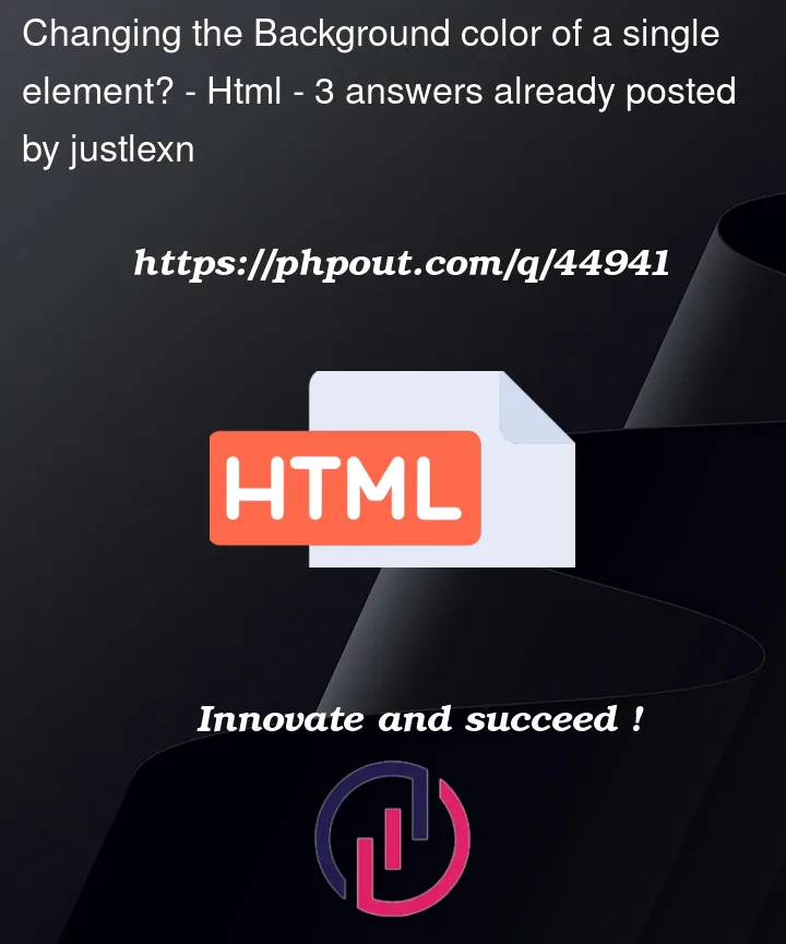 Question 44941 in Html