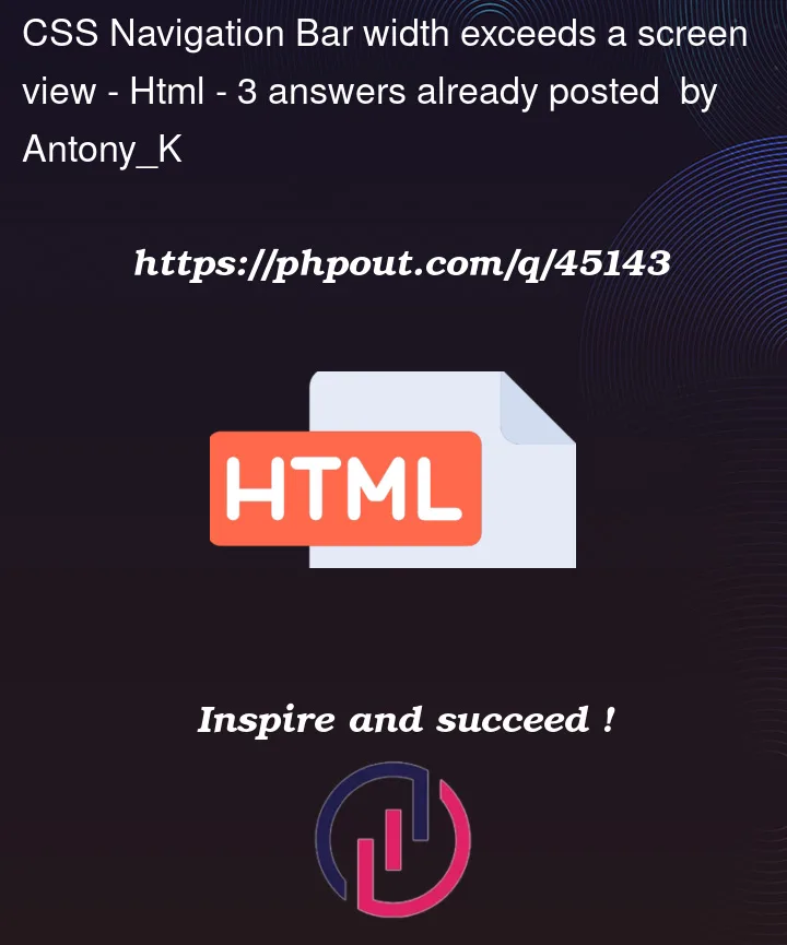 Question 45143 in Html