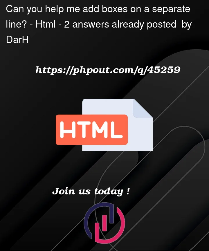 Question 45259 in Html