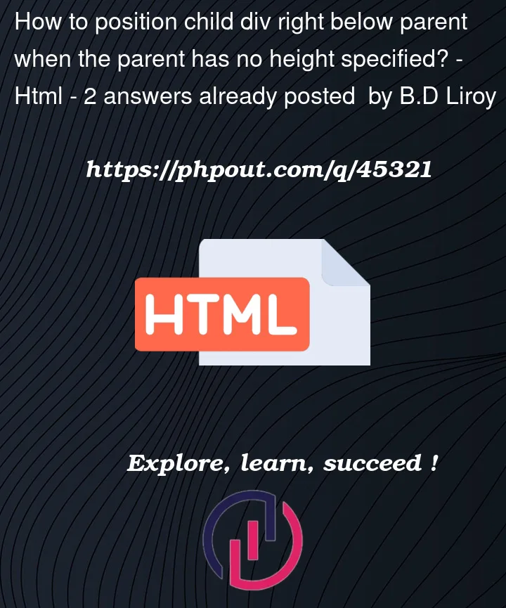 Question 45321 in Html