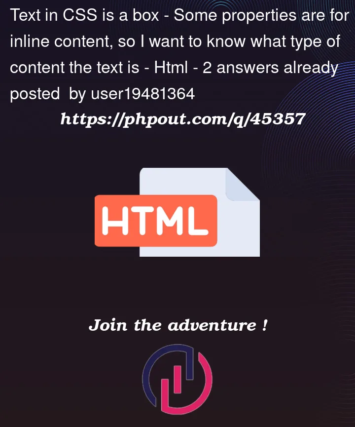 Question 45357 in Html