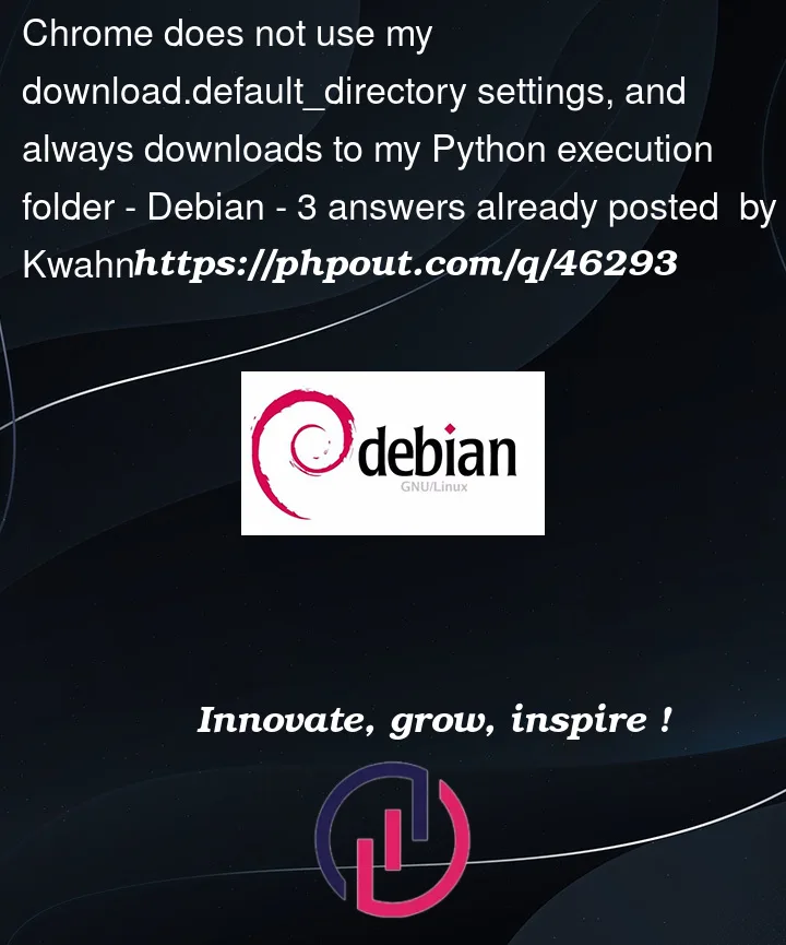 Question 46293 in Debian