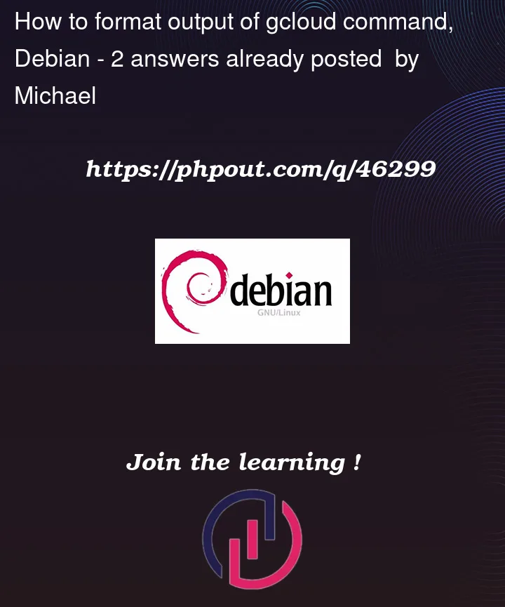 Question 46299 in Debian