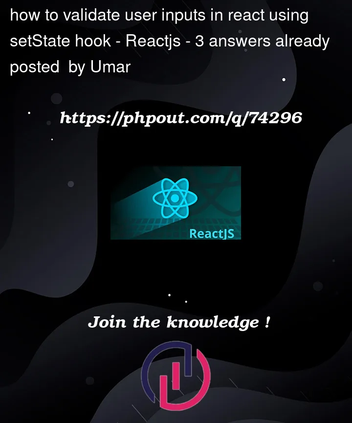 Question 74296 in Reactjs