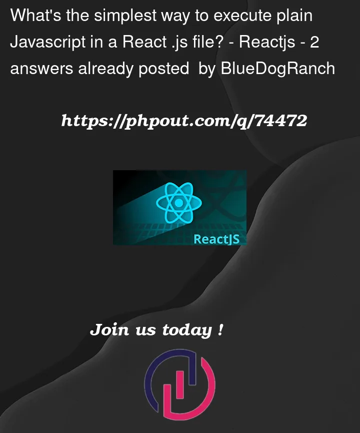 Question 74472 in Reactjs