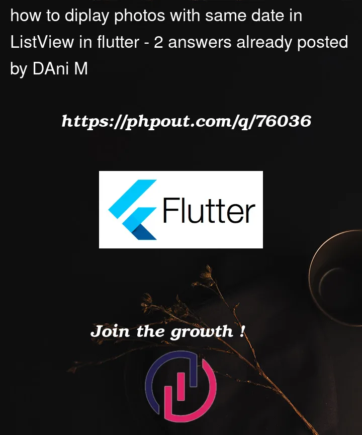 Question 76036 in Flutter