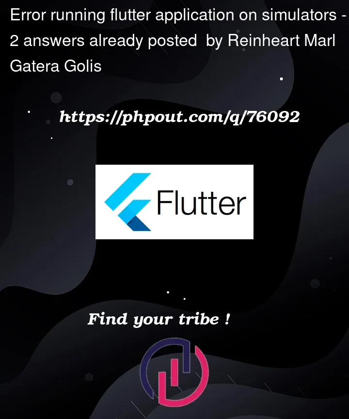 Question 76092 in Flutter