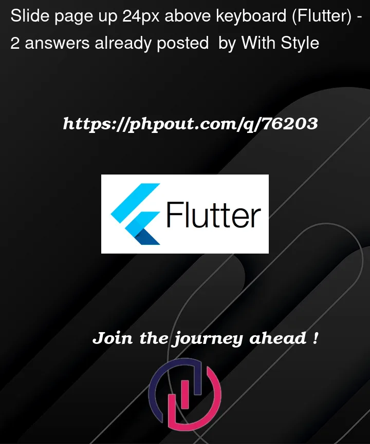 Question 76203 in Flutter