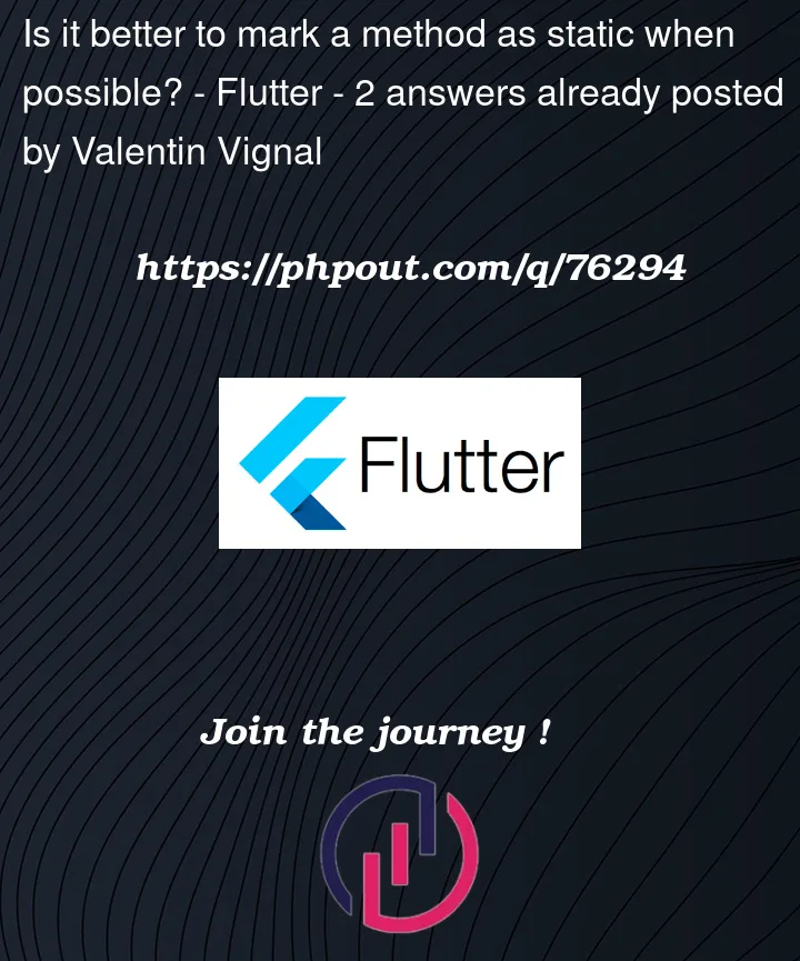 Question 76294 in Flutter