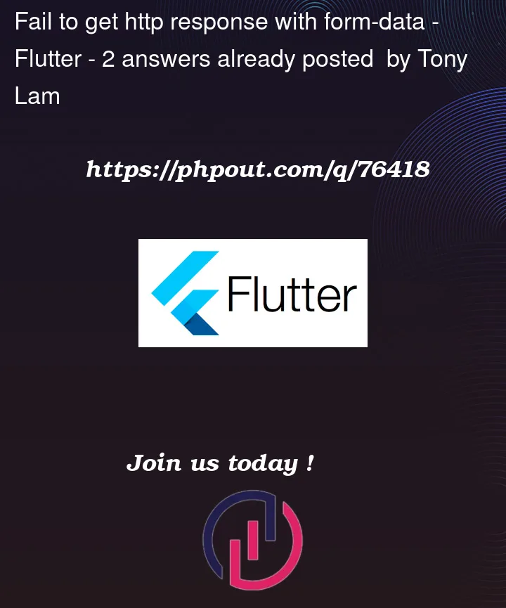 Question 76418 in Flutter