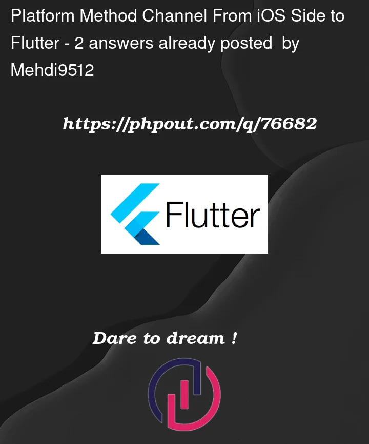 Question 76682 in Flutter