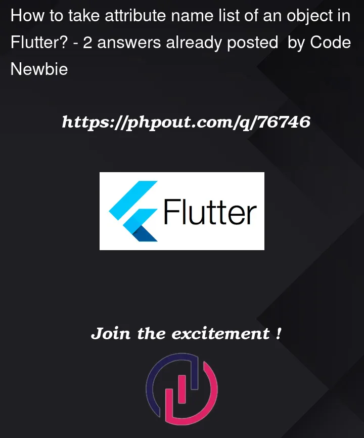 Question 76746 in Flutter