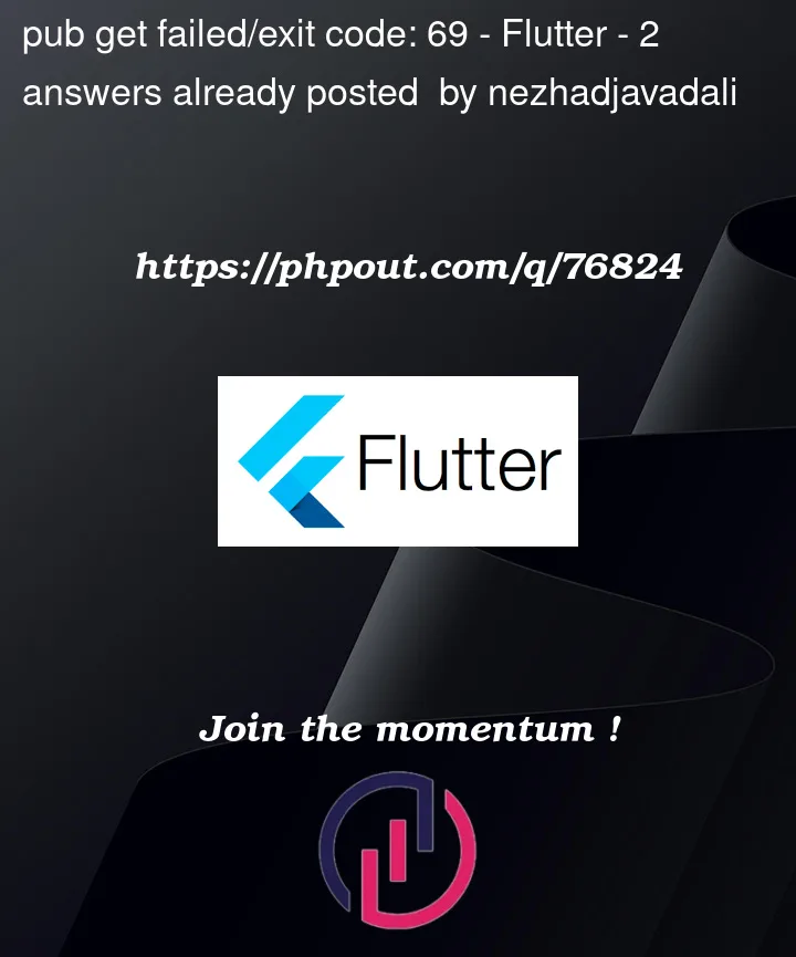 Question 76824 in Flutter