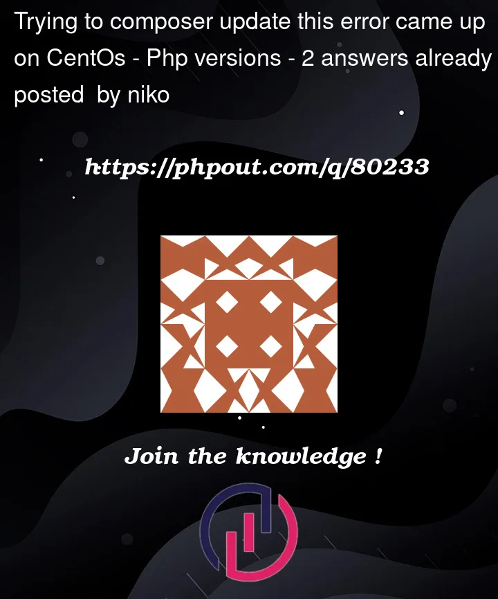 Question 80233 in PHP Versions