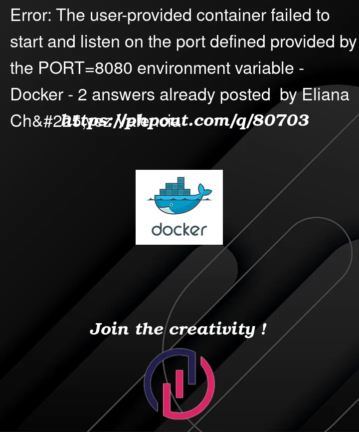 Question 80703 in Docker