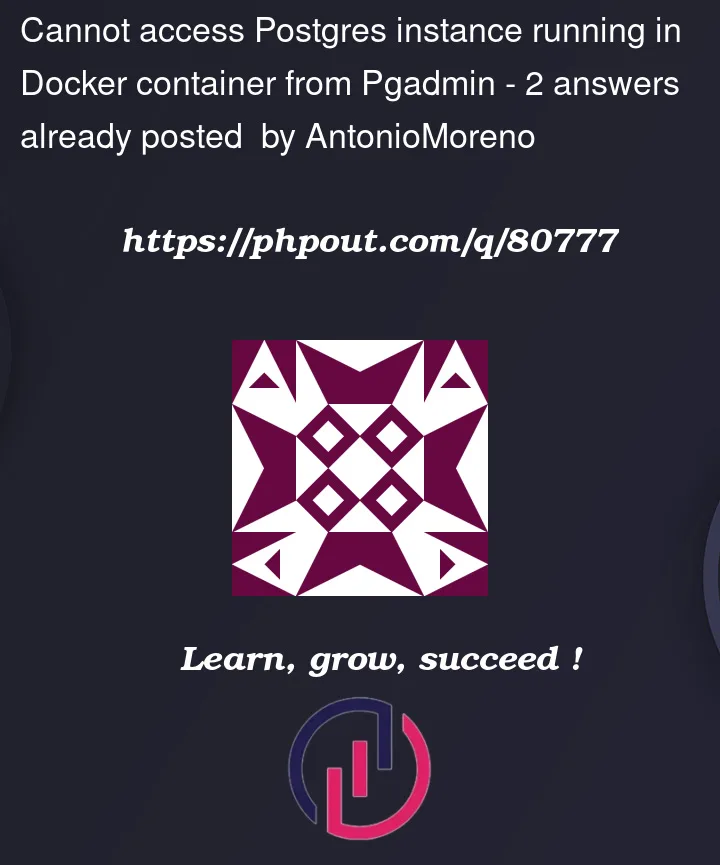 Question 80777 in Docker