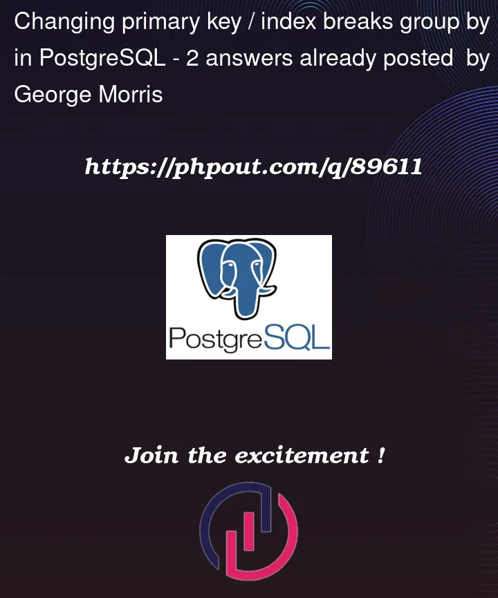 Question 89611 in PostgreSQL