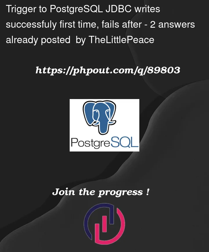 Question 89803 in PostgreSQL