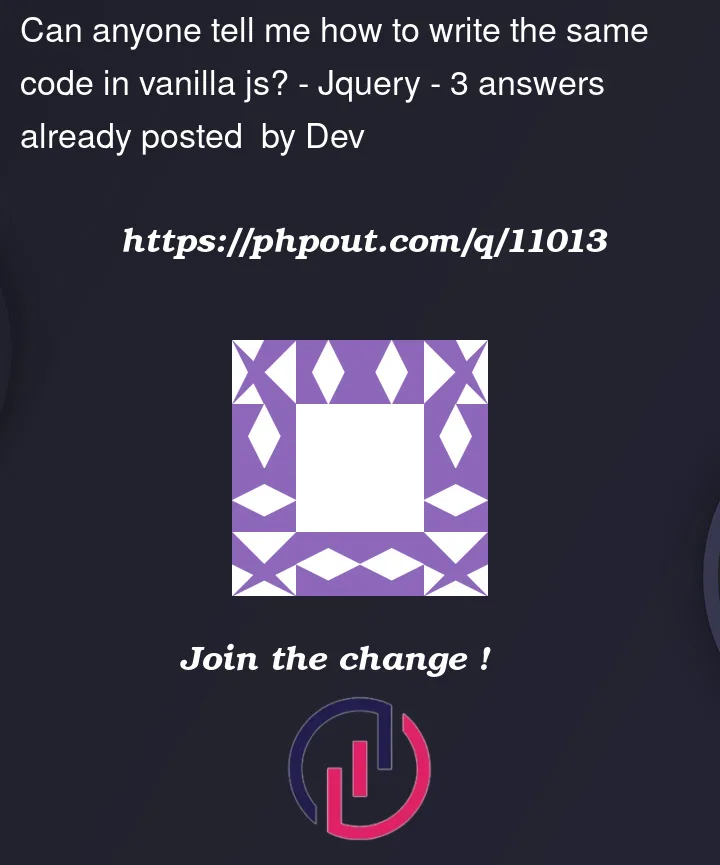 Question 11013 in Jquery