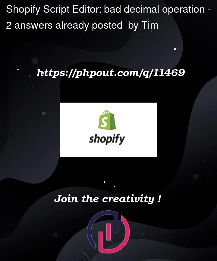 Question 11469 in Shopify