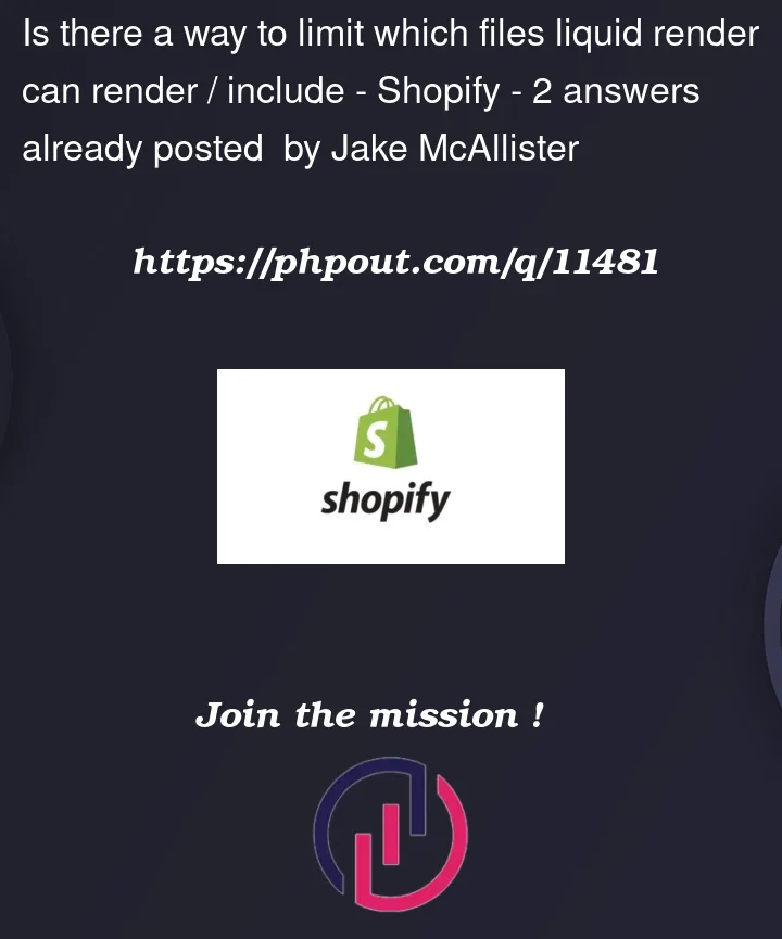 Question 11481 in Shopify