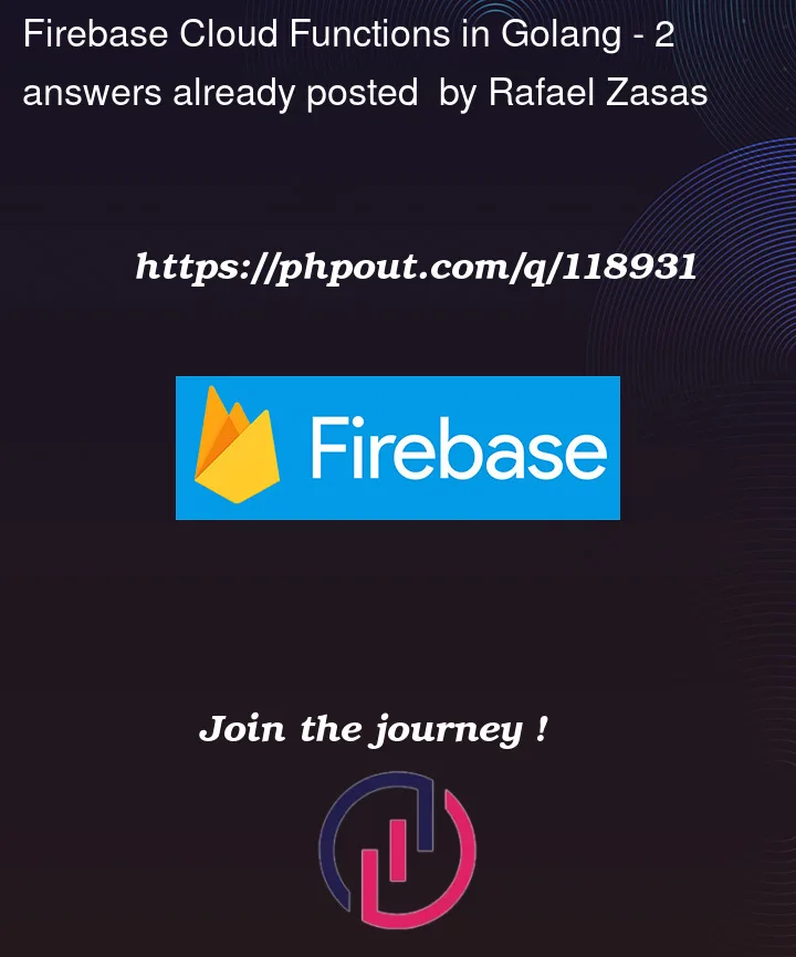 Question 118931 in Firebase