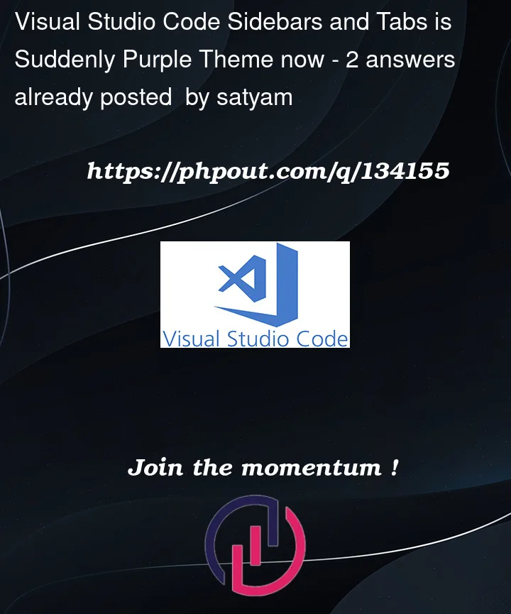 Question 134155 in Visual Studio Code