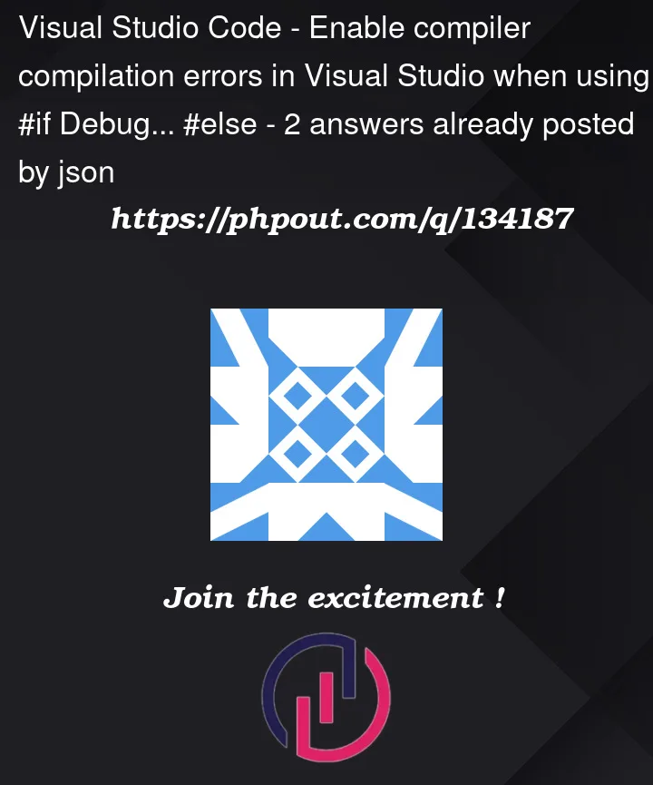 Question 134187 in Visual Studio Code