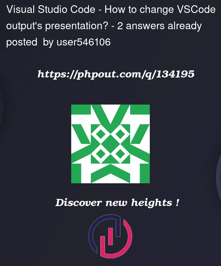 Question 134195 in Visual Studio Code
