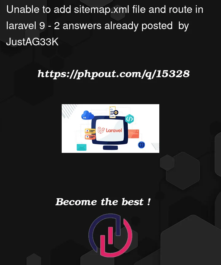 Question 15328 in Laravel