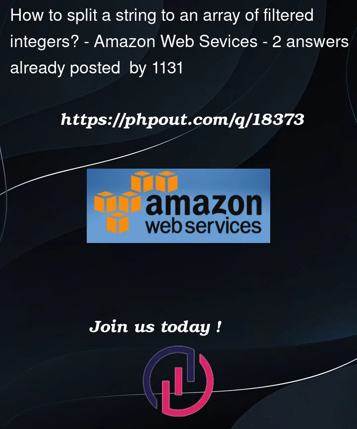 Question 18373 in Amazon Web Sevices