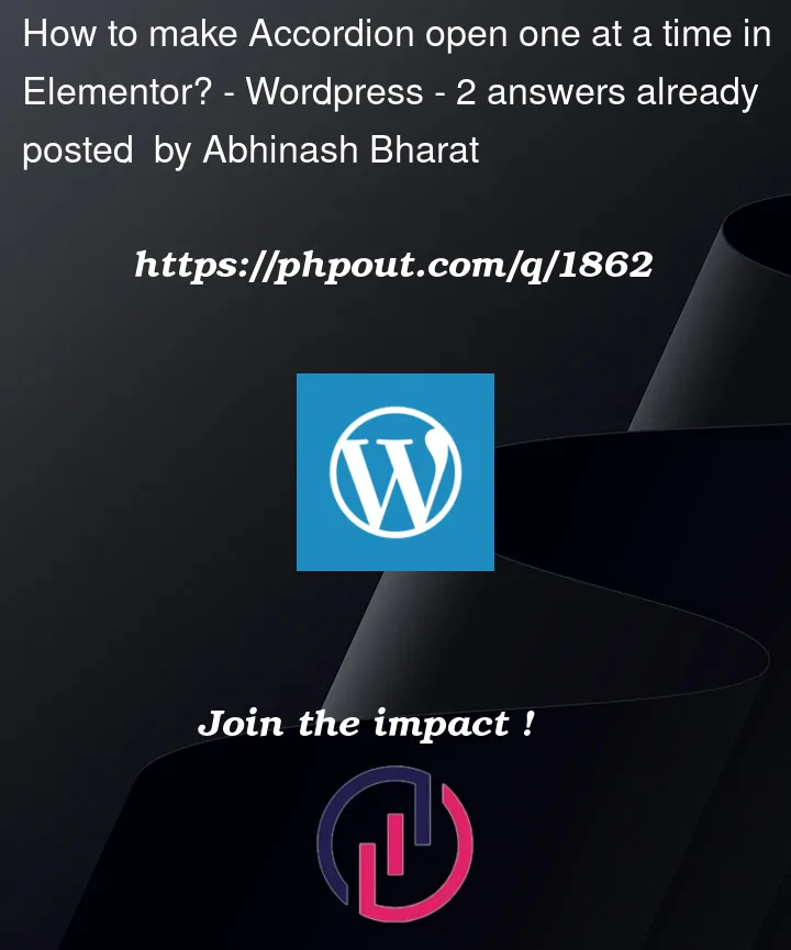 Question 1862 in Wordpress