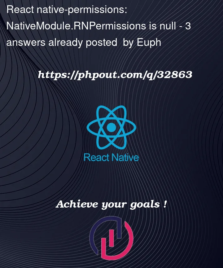 Question 32863 in React native
