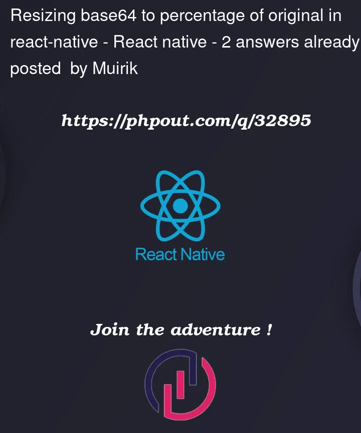 Question 32895 in React native