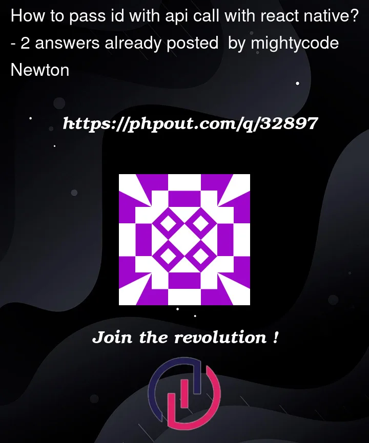 Question 32897 in React native