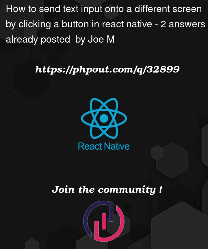 Question 32899 in React native