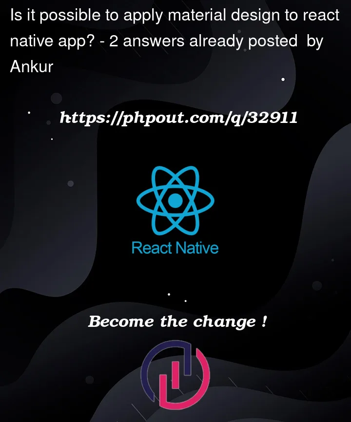 Question 32911 in React native