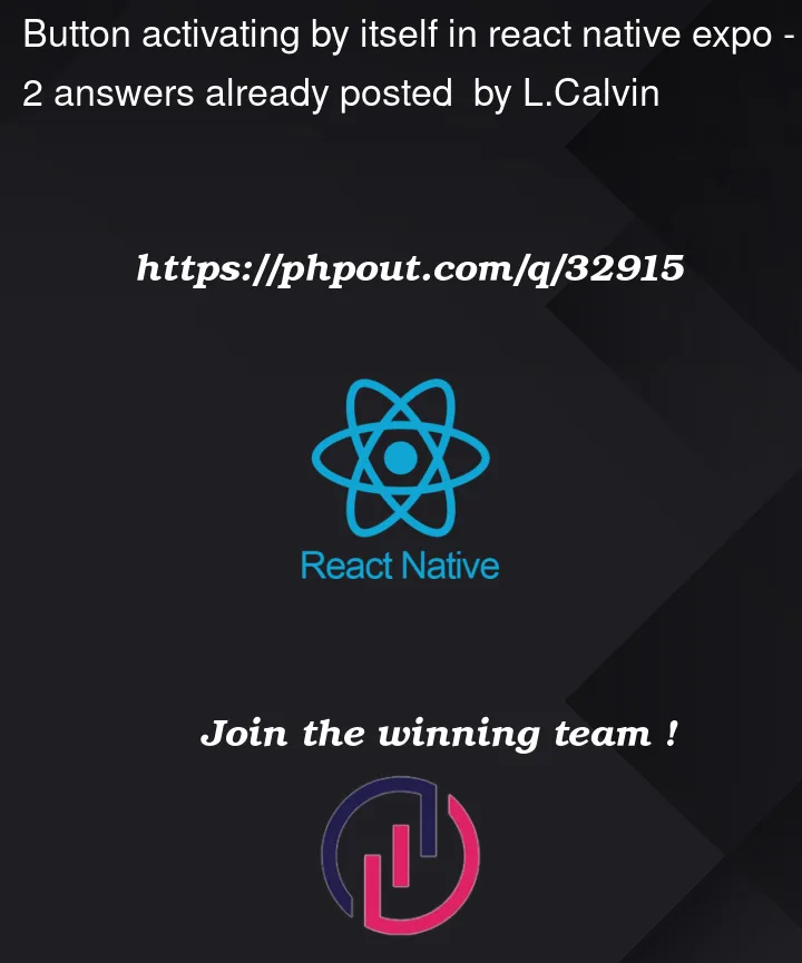 Question 32915 in React native