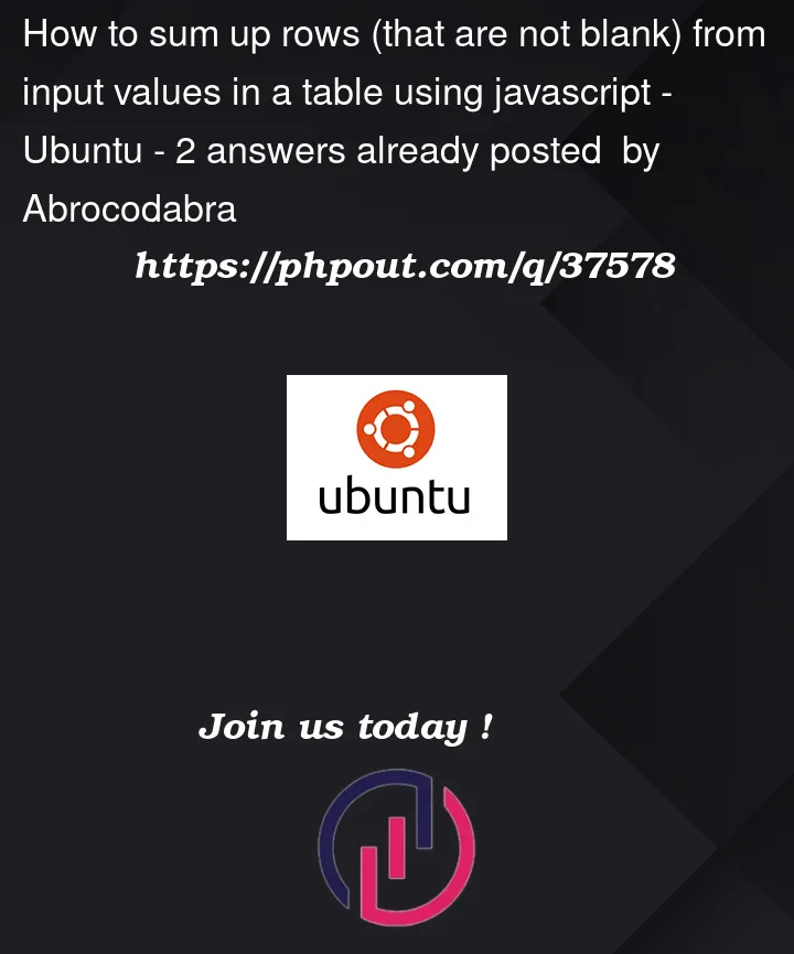 Question 37578 in Ubuntu