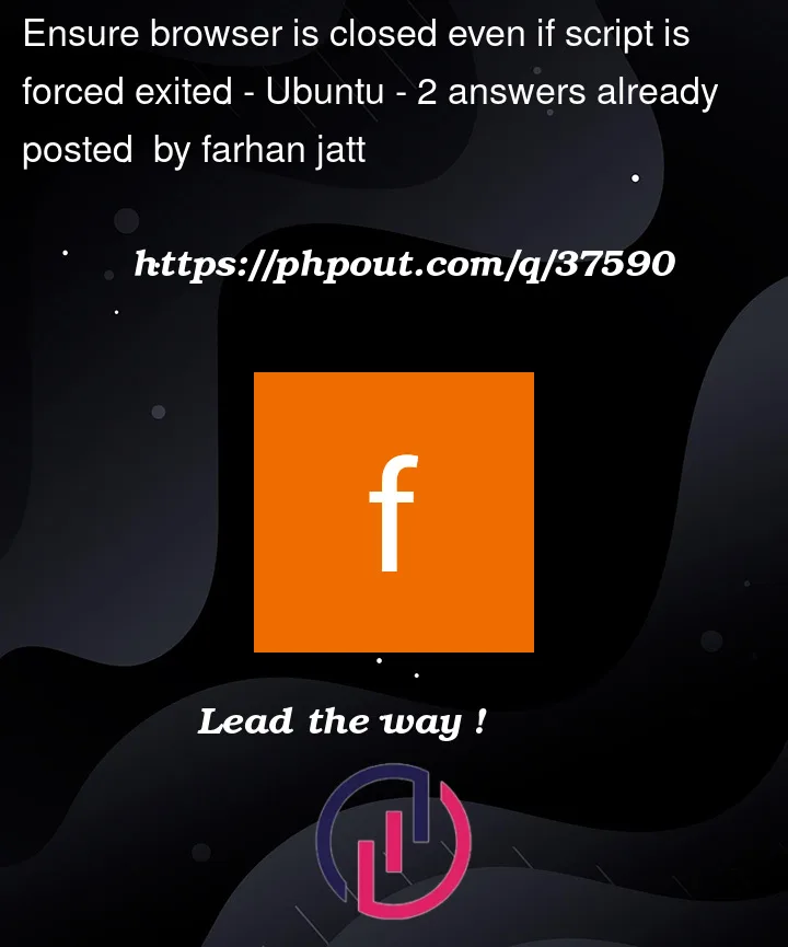 Question 37590 in Ubuntu